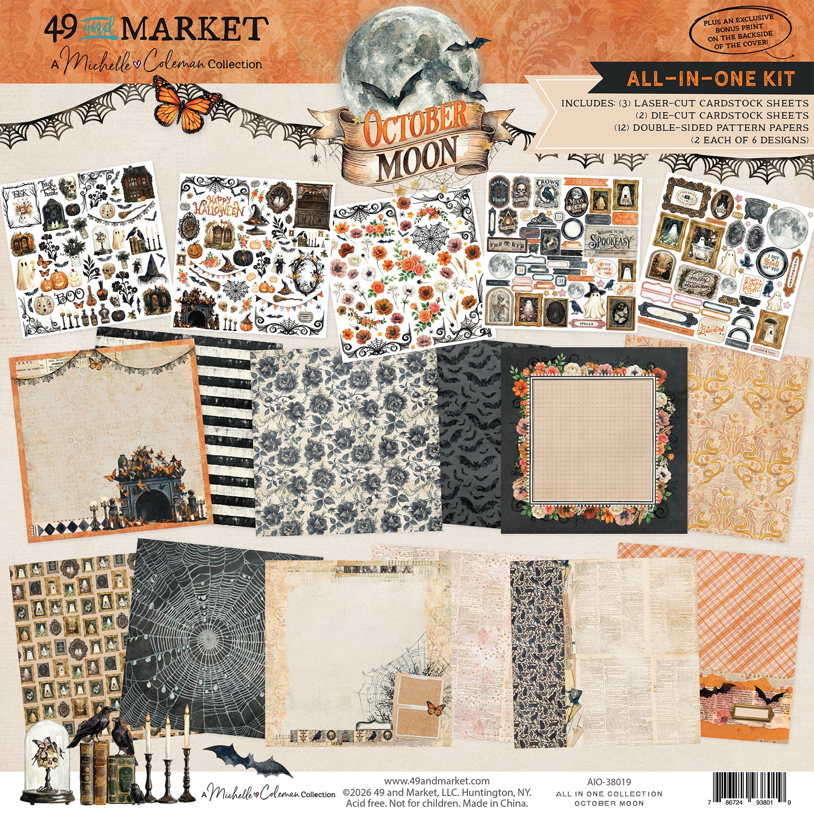 49 & Market October Moon All-In-One Kit